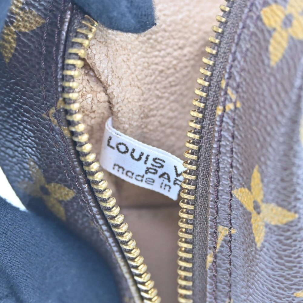 Authentic LOUIS VUITTON Trousse Toilette 28Monogram Cosmetic Pouch bsj245-121125 - Picture 9 of 15